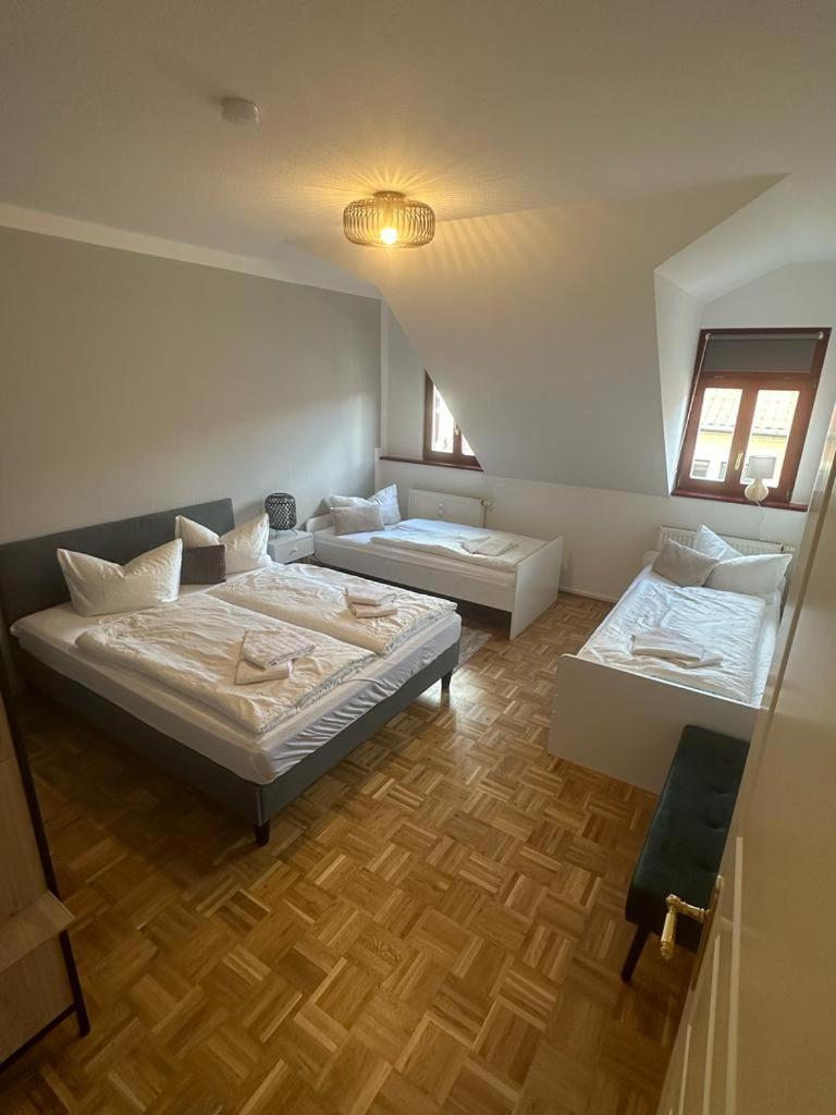 Goldigeferienwohnung "Am Markt" In Pirna Exteriér fotografie